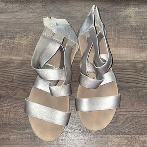 Clarks Gold Sandals